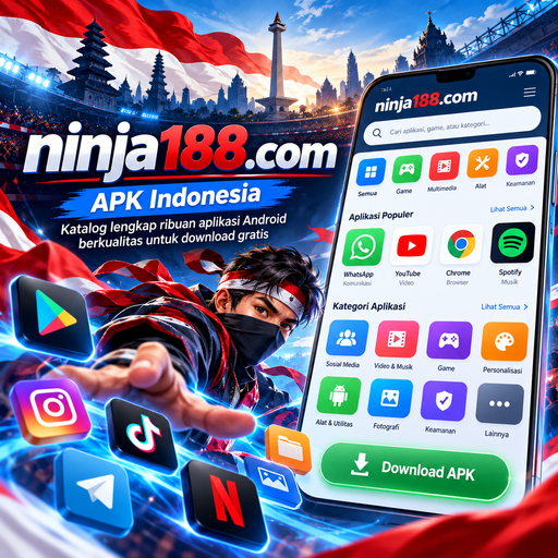 Ilustrasi informasi aplikasi ninja188