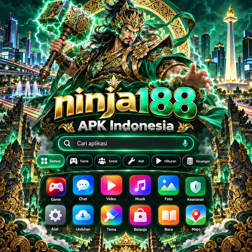 Ilustrasi antarmuka dan navigasi ninja188